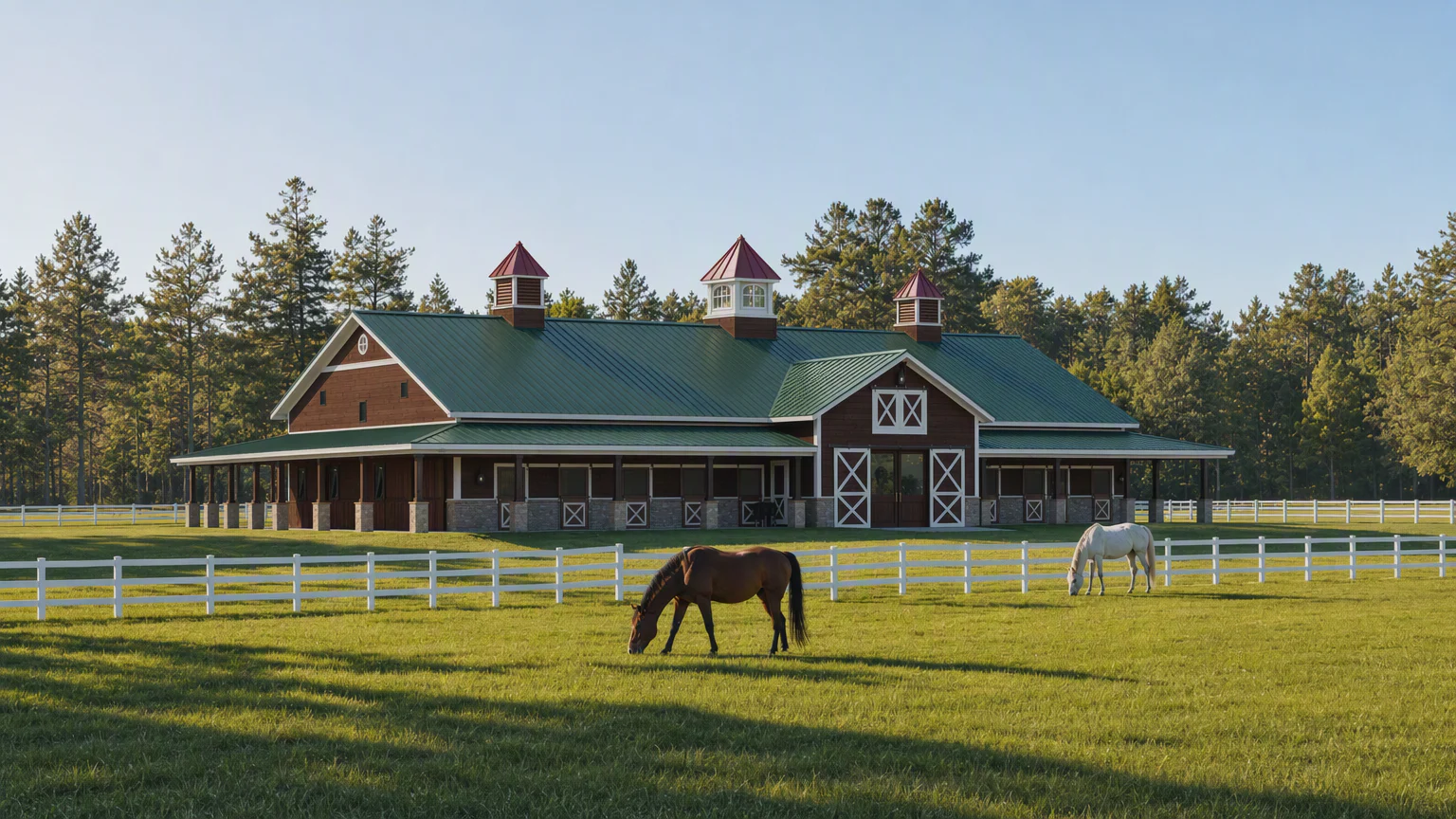 60 inch Signature cupola inspiration for a horse barn