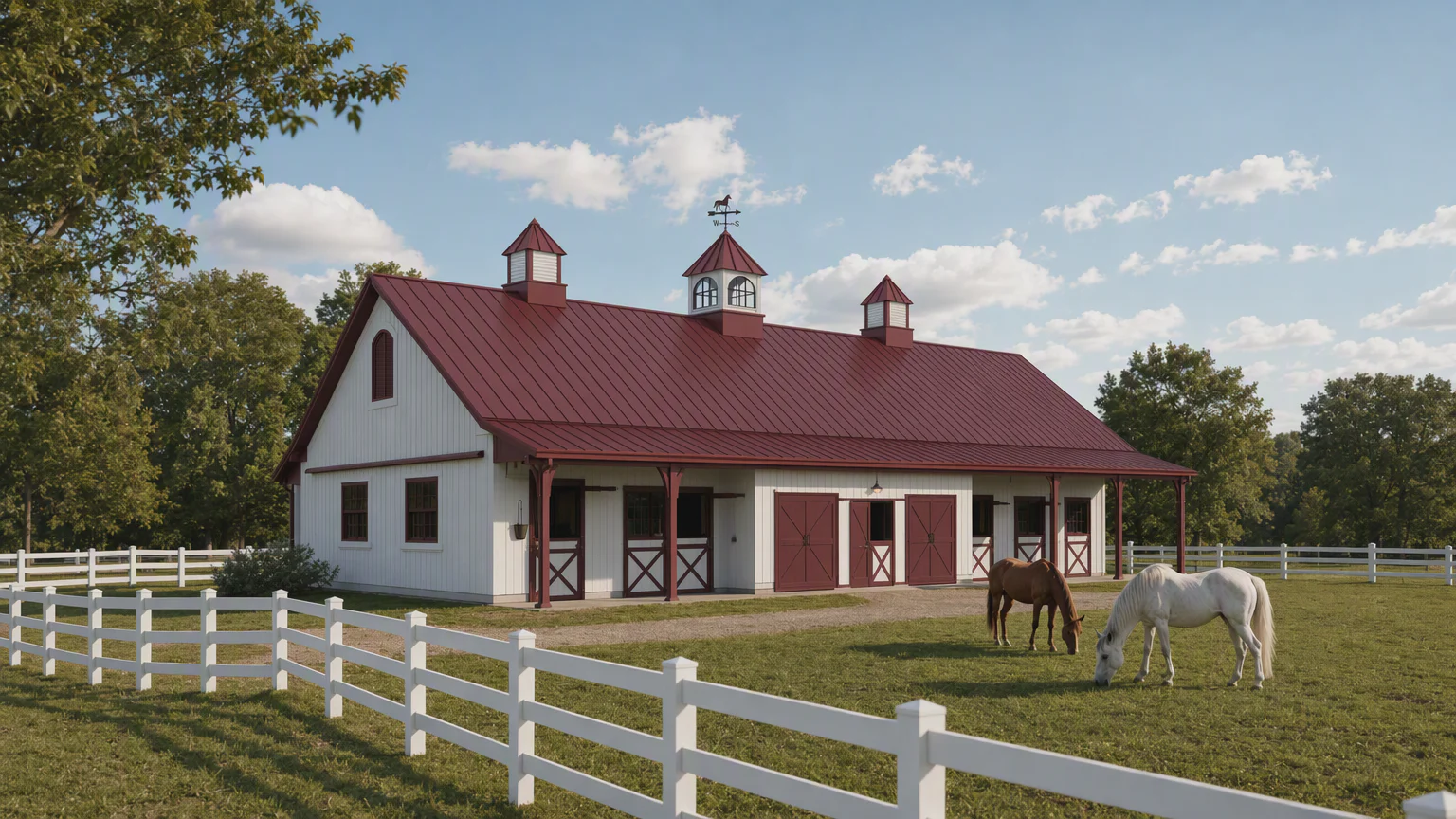 72 inch Signature cupola inspiration for a riding arena