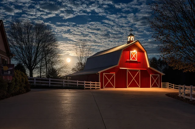 Signature cupola inspiration for an event barn