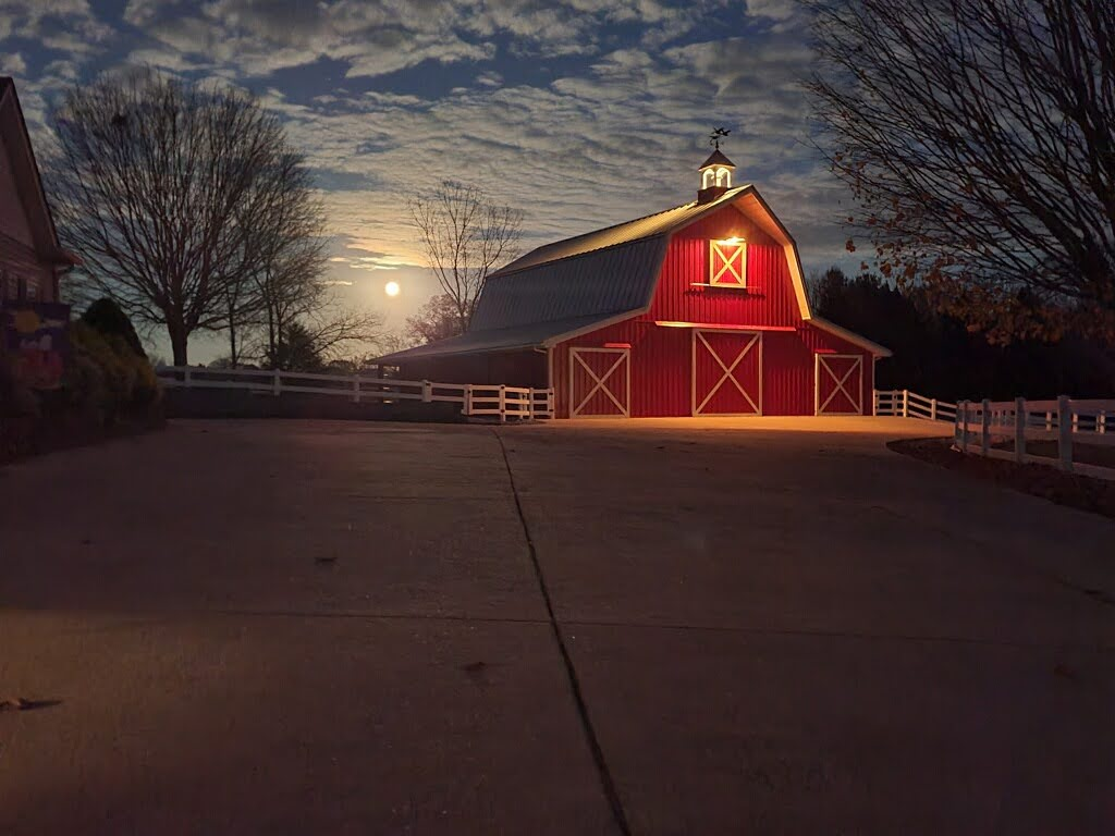 Finished Tanasi Designs cupola on a roofline